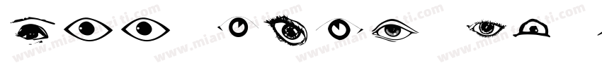 All Eyes On Me字体转换